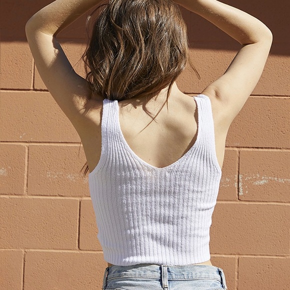 Brandy Melville Knit Tank Top - Picture 3 of 11